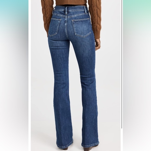 Frame Le High Flare Jeans, Size 28 - Picture 3 of 11